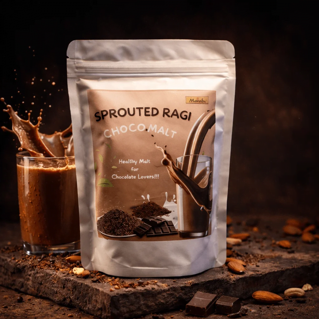 Sprouted Ragi Choco Malt 250gm