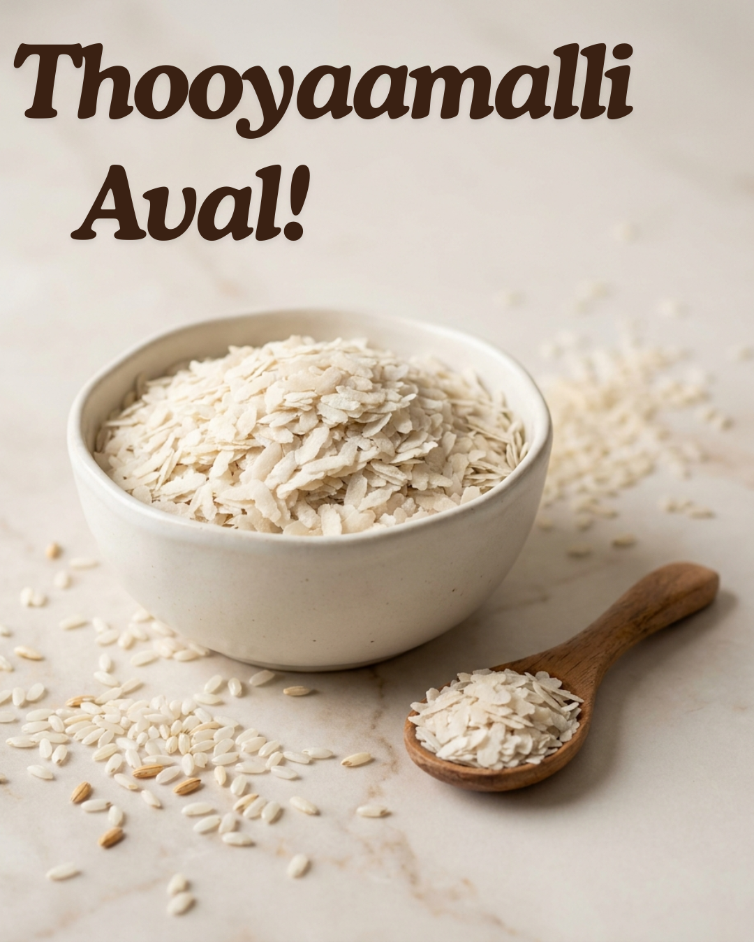 Thooyamalli Aval (Thick) | தூயமல்லி அவல்