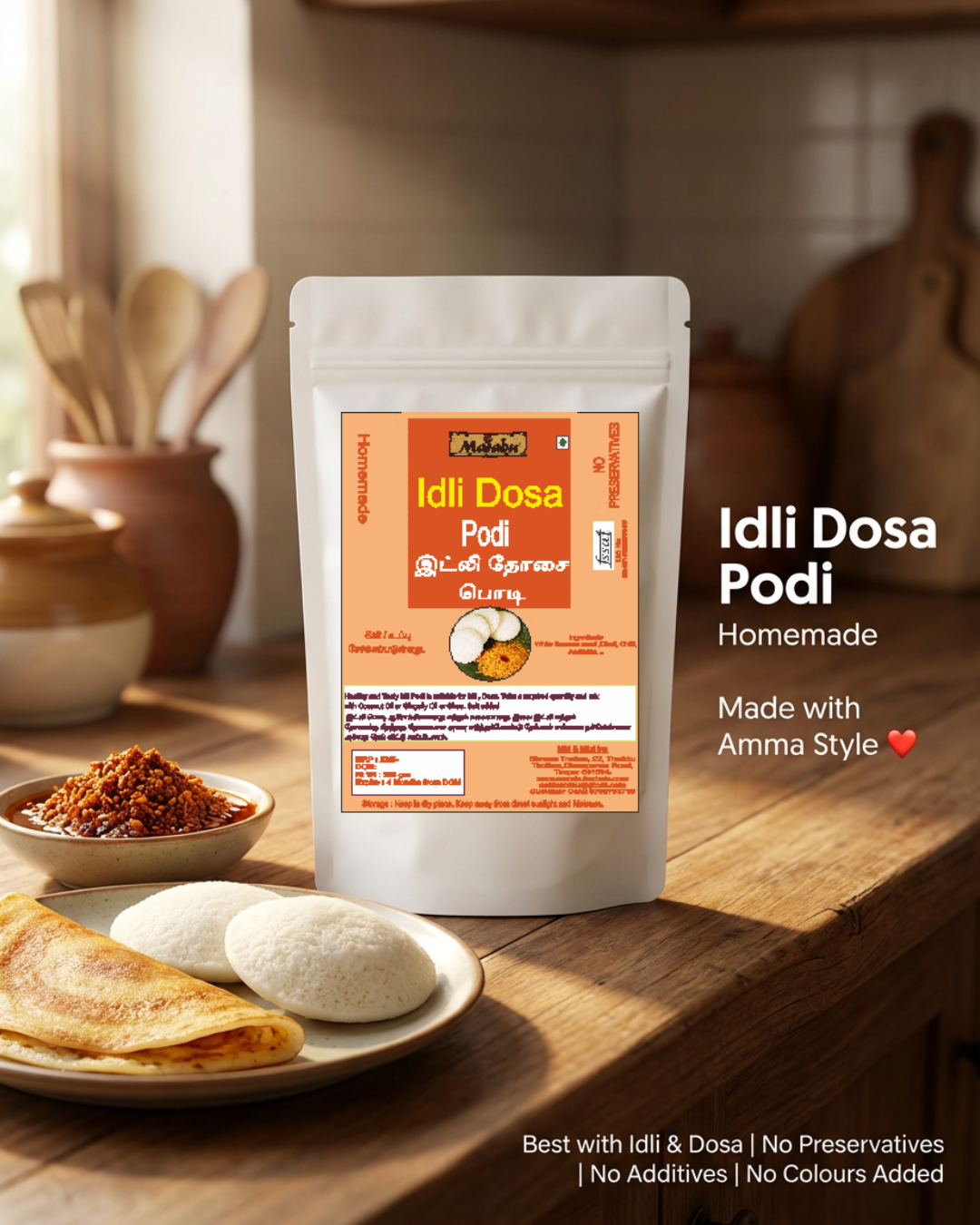 Marabu Idli Dosai Podi | இட்லி தோசை பொடி