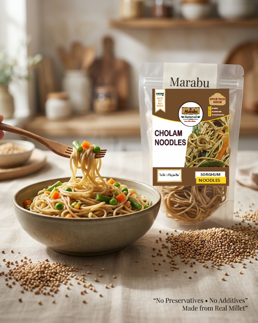 Cholam Noodles