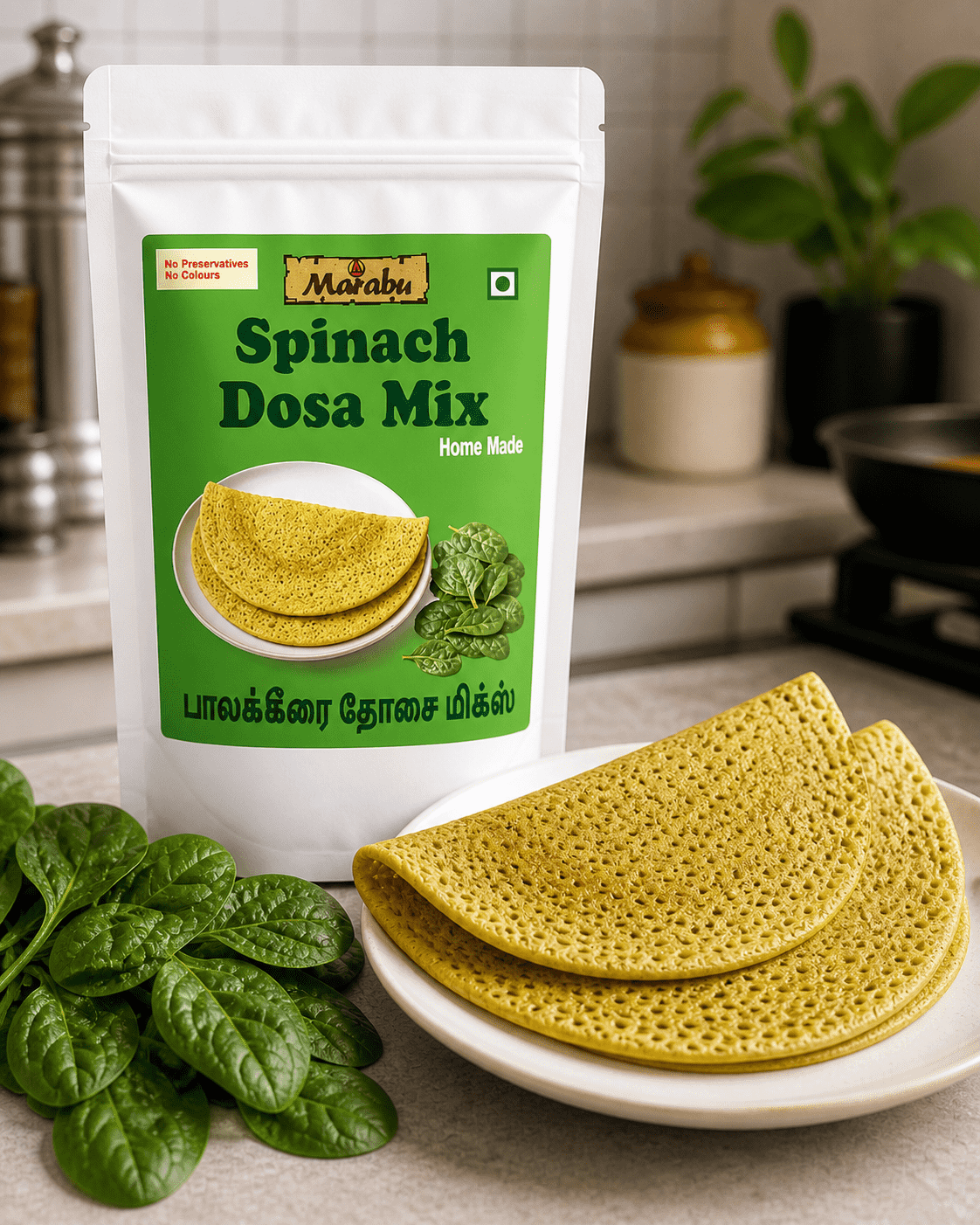 Spinach Dosa Mix 400gm