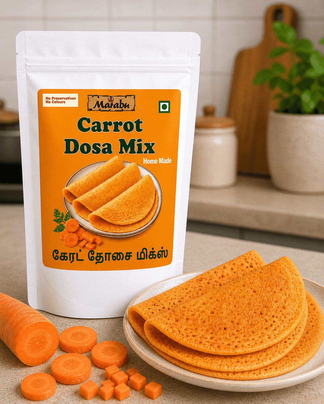 Carrot Dosa Mix 400gm