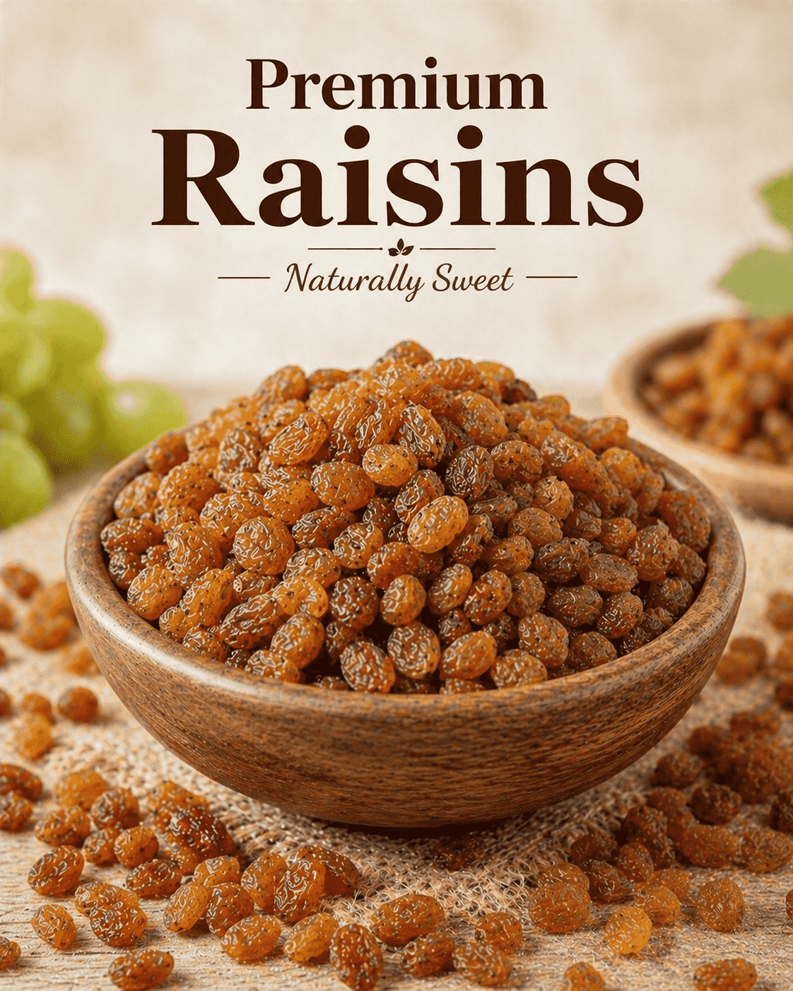 Dry Grapes (Raisins | Sweet & Natural)