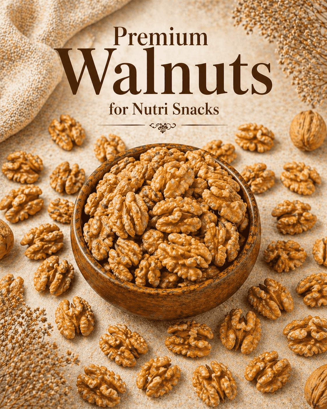 California Walnults( அக்ரூட்)