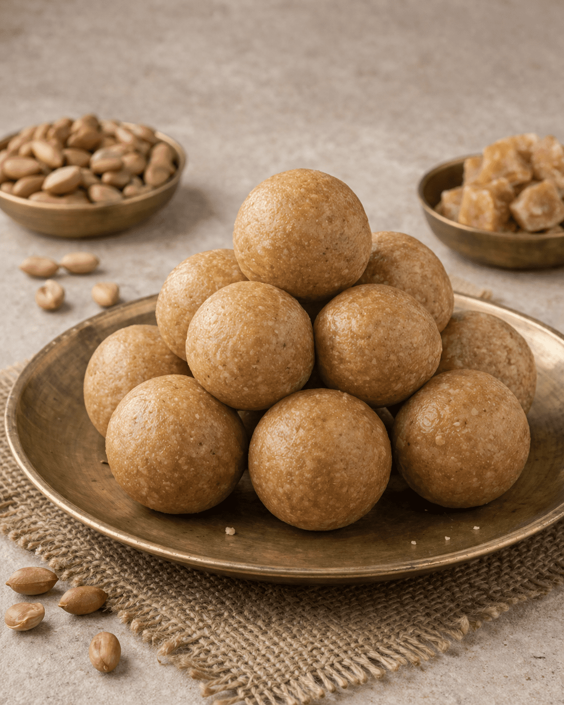 Nilakadai Laddu( நிலக்கடலை லட்டு) 240-250gm (12Laddu)
