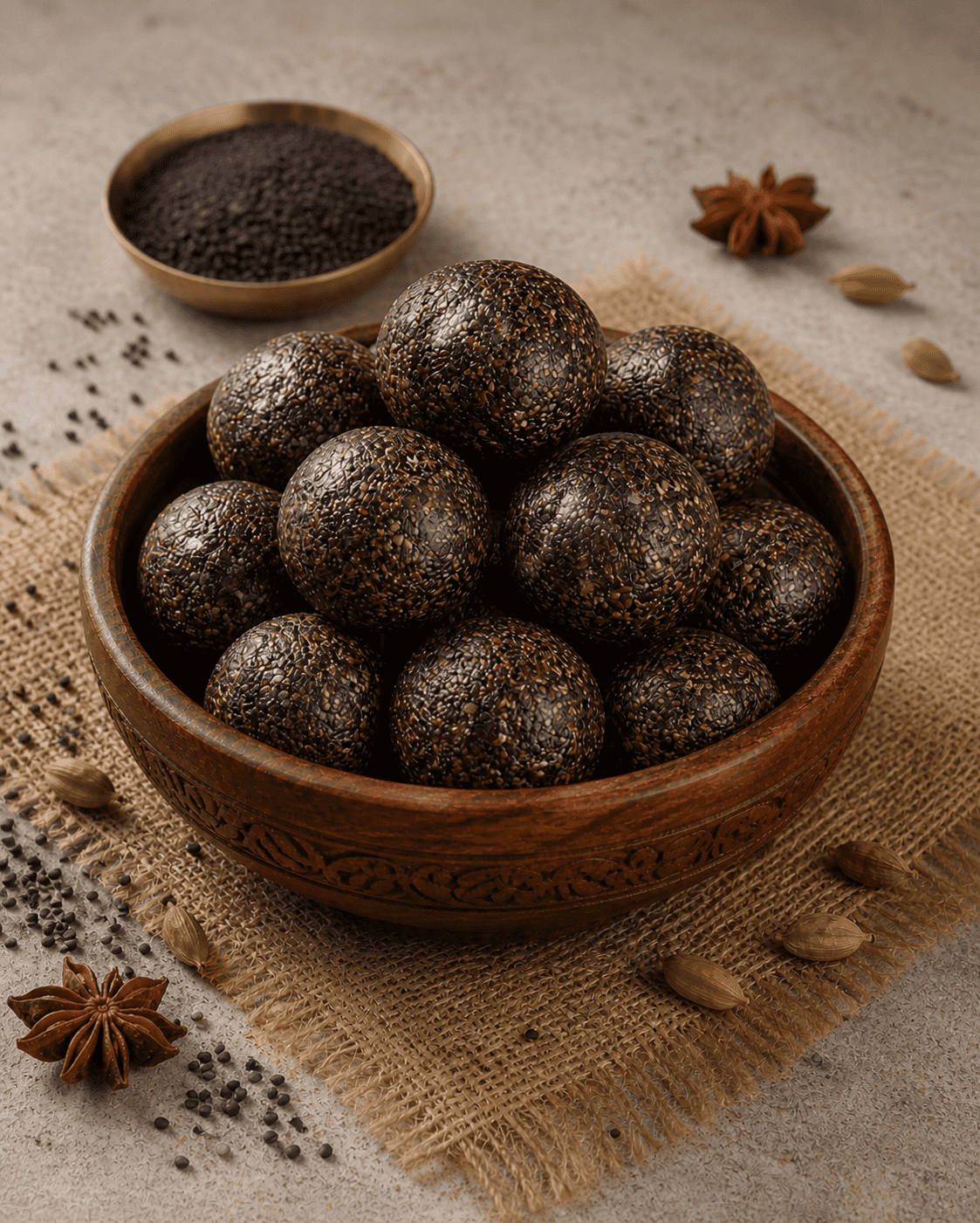Sesame Laddu( எள்ளு லட்டு) 240-250gm(12 Laddu)